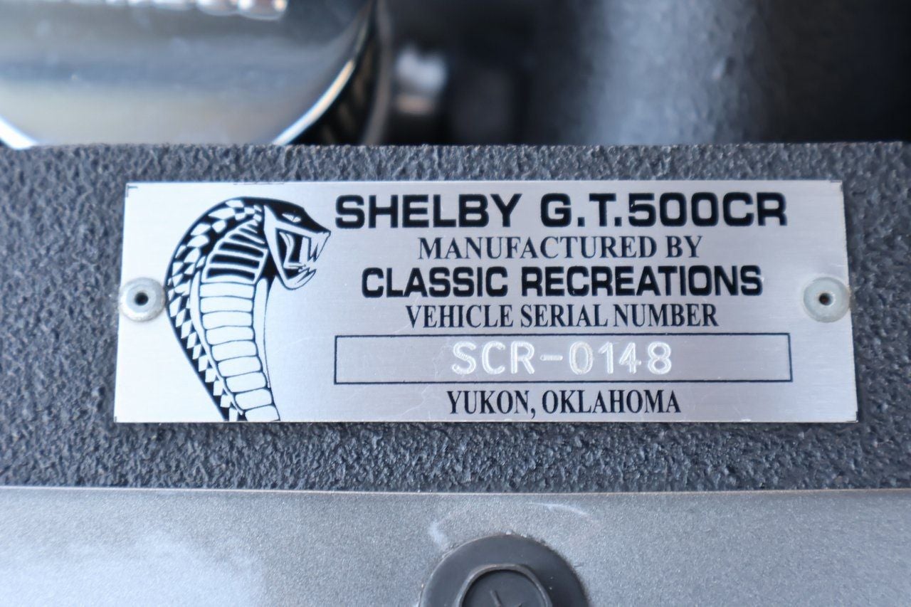 1967 Ford Mustang Shelby GT500CR