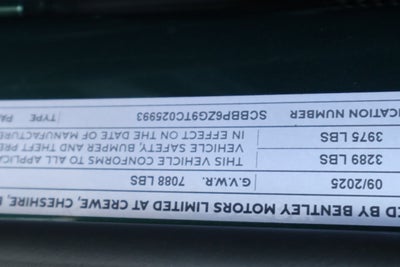 2026 Bentley Azure Base