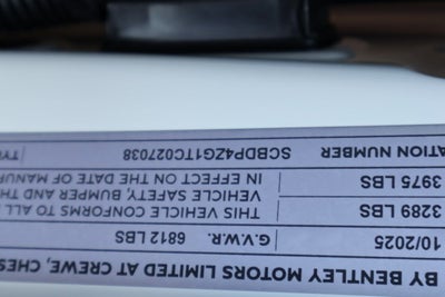 2026 Bentley Continental GTC Azure