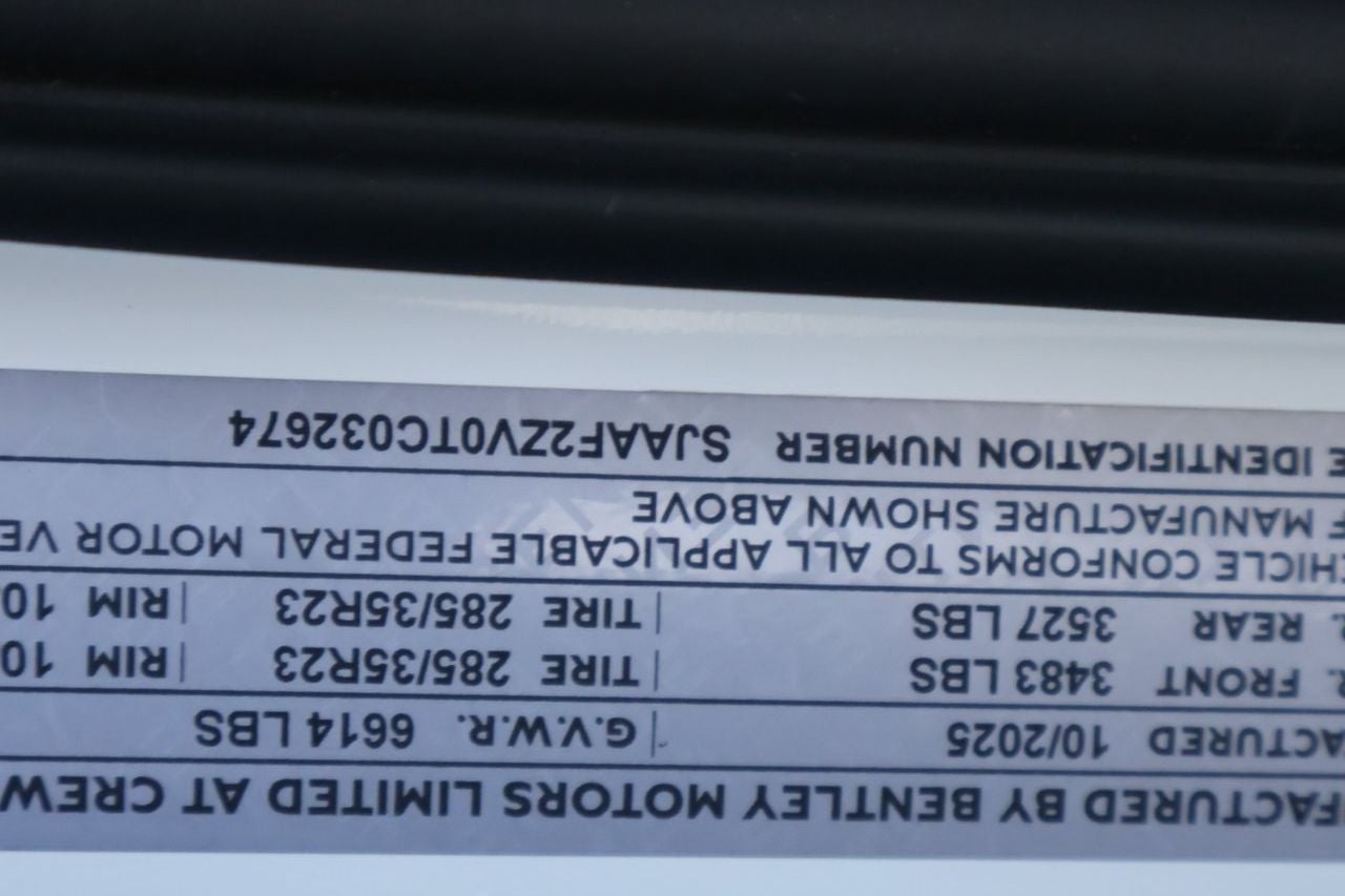 2026 Bentley Bentayga Speed