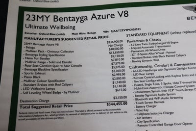 2023 Bentley Bentayga Base