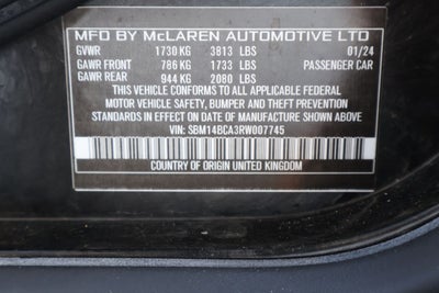 2024 McLaren 750S Base