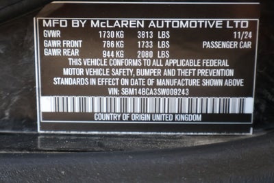 2025 McLaren 750S Base