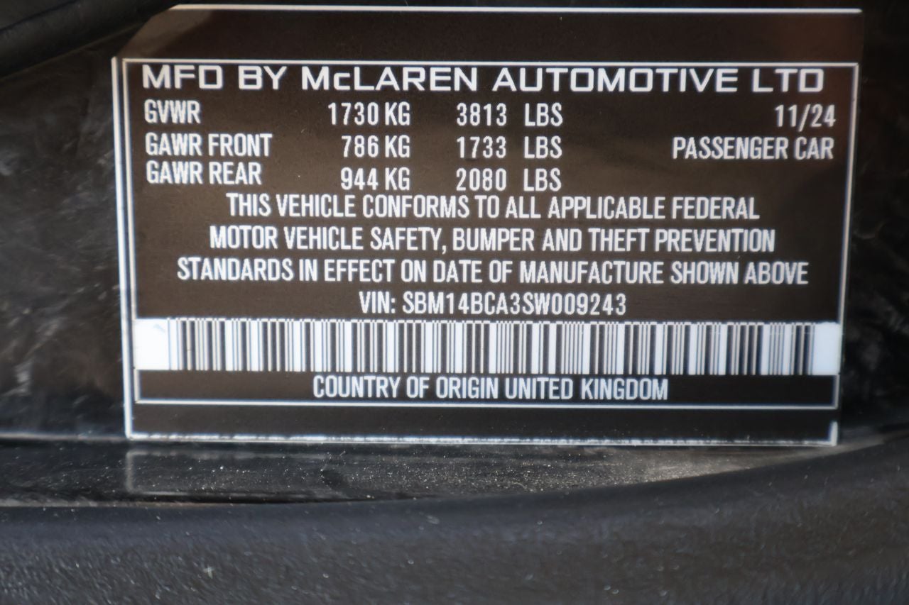 2025 McLaren 750S Base