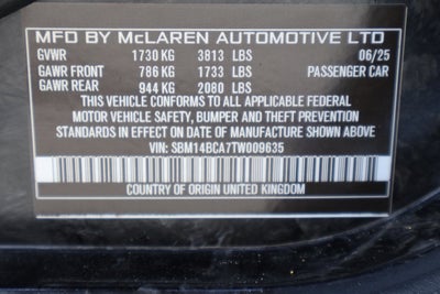 2026 McLaren 750S Base