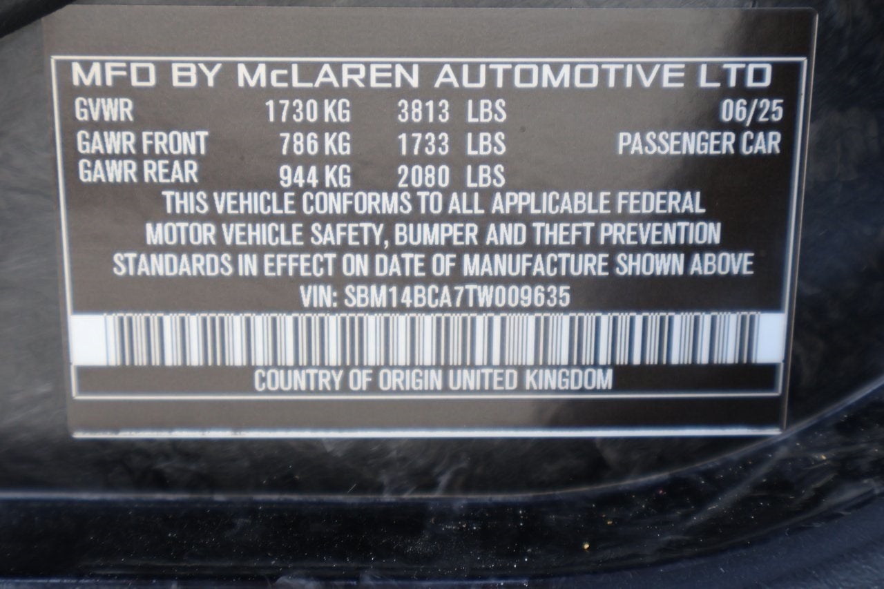 2026 McLaren 750S Base