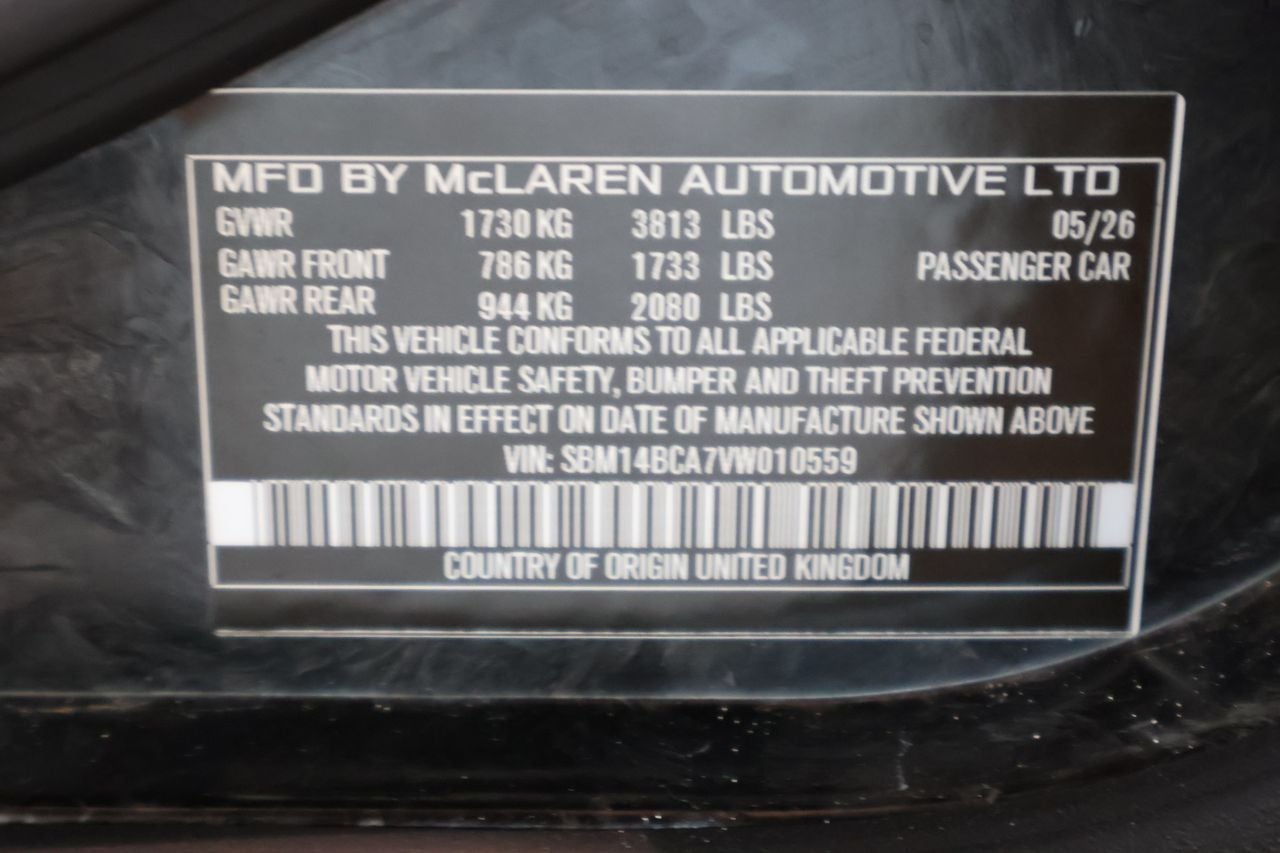 2027 McLaren 750S Base