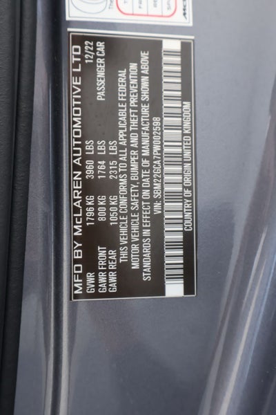 2023 McLaren GT Base