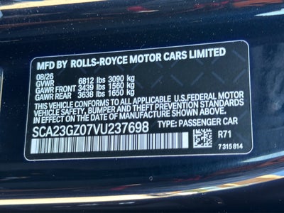 2027 Rolls-Royce Ghost 