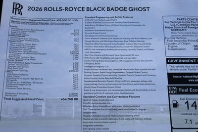 2026 Rolls-Royce Ghost 