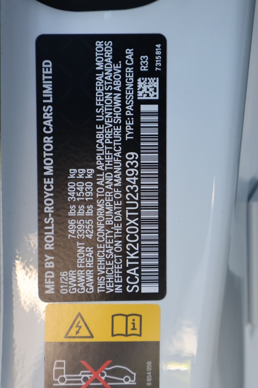 2026 Rolls-Royce Spectre 