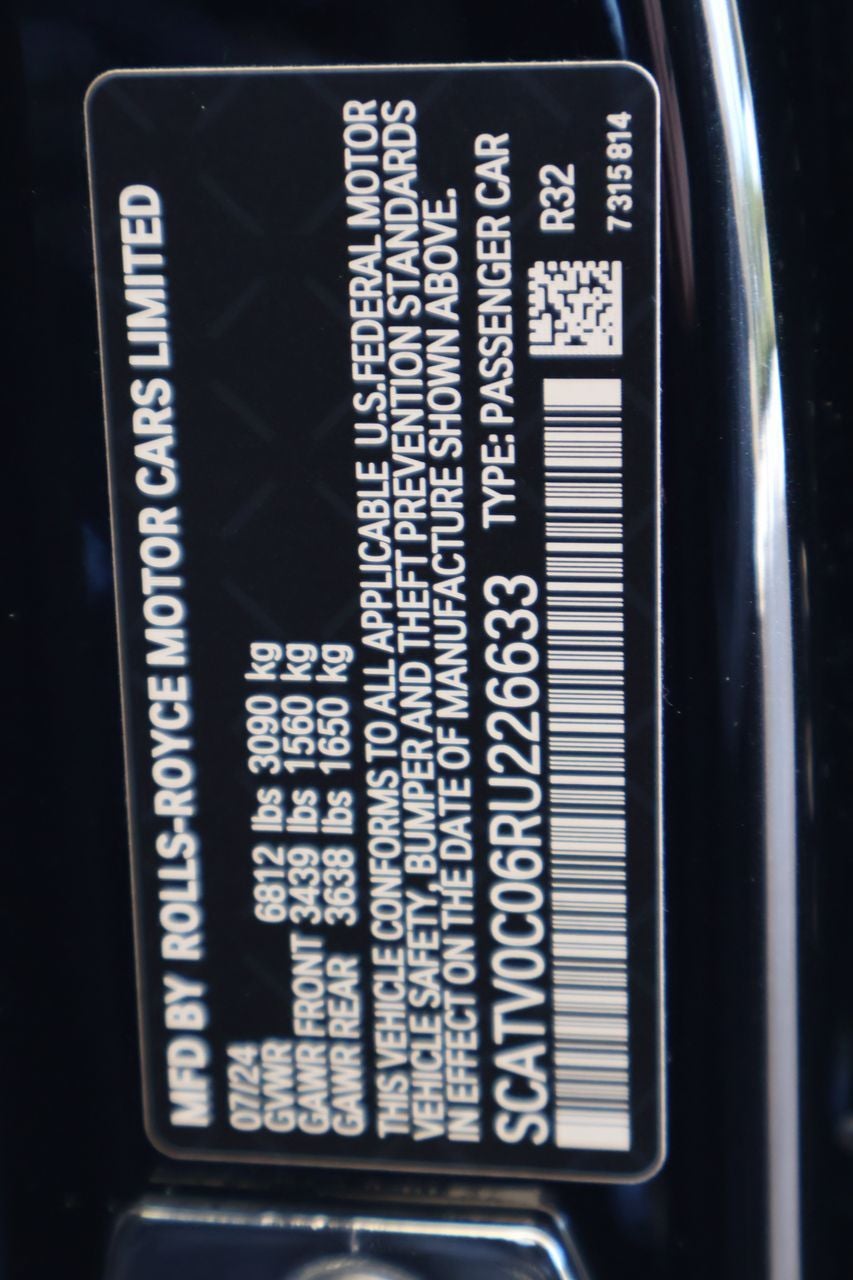 2024 Rolls-Royce Ghost Prism Edition