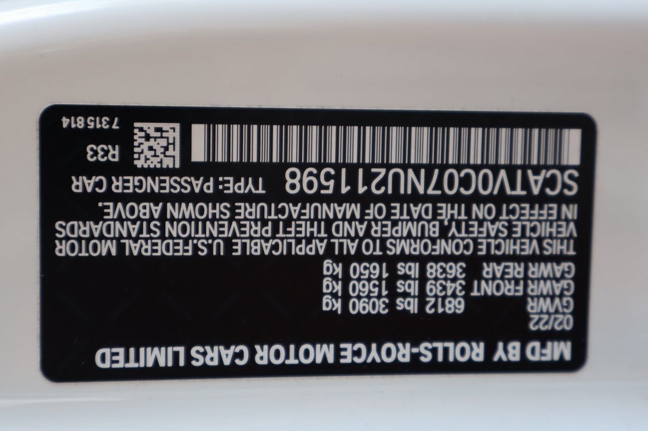 2022 Rolls-Royce Ghost 