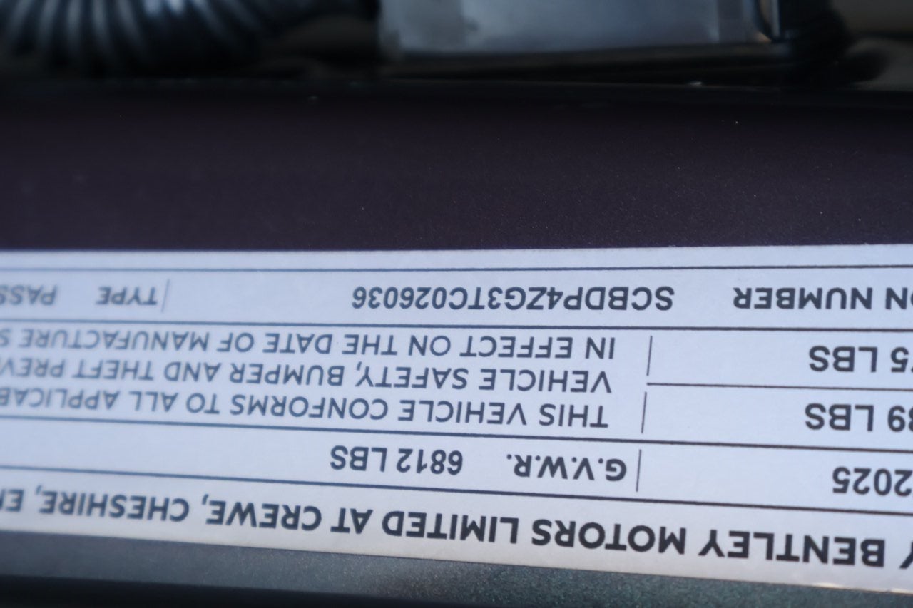 2026 Bentley Continental GTC Azure