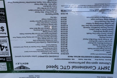 2026 Bentley Continental GTC Speed