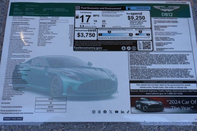 2025 Aston Martin DB12 Base