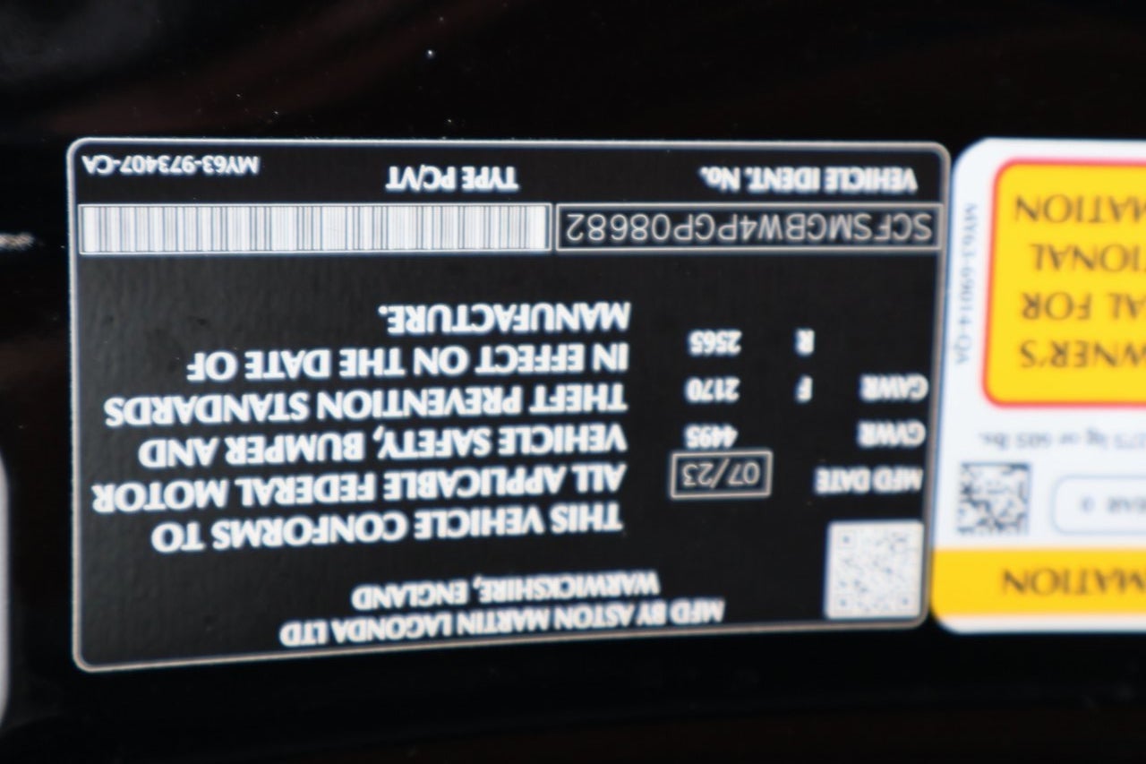 2023 Aston Martin Vantage Base