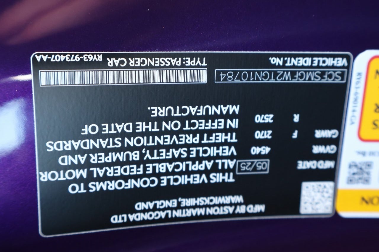 2026 Aston Martin Vantage Base