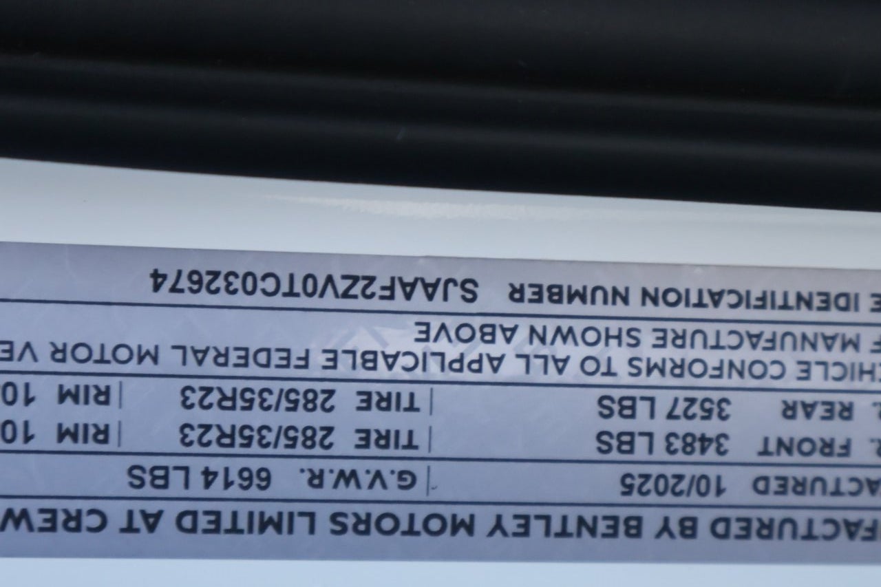 2026 Bentley Bentayga Speed