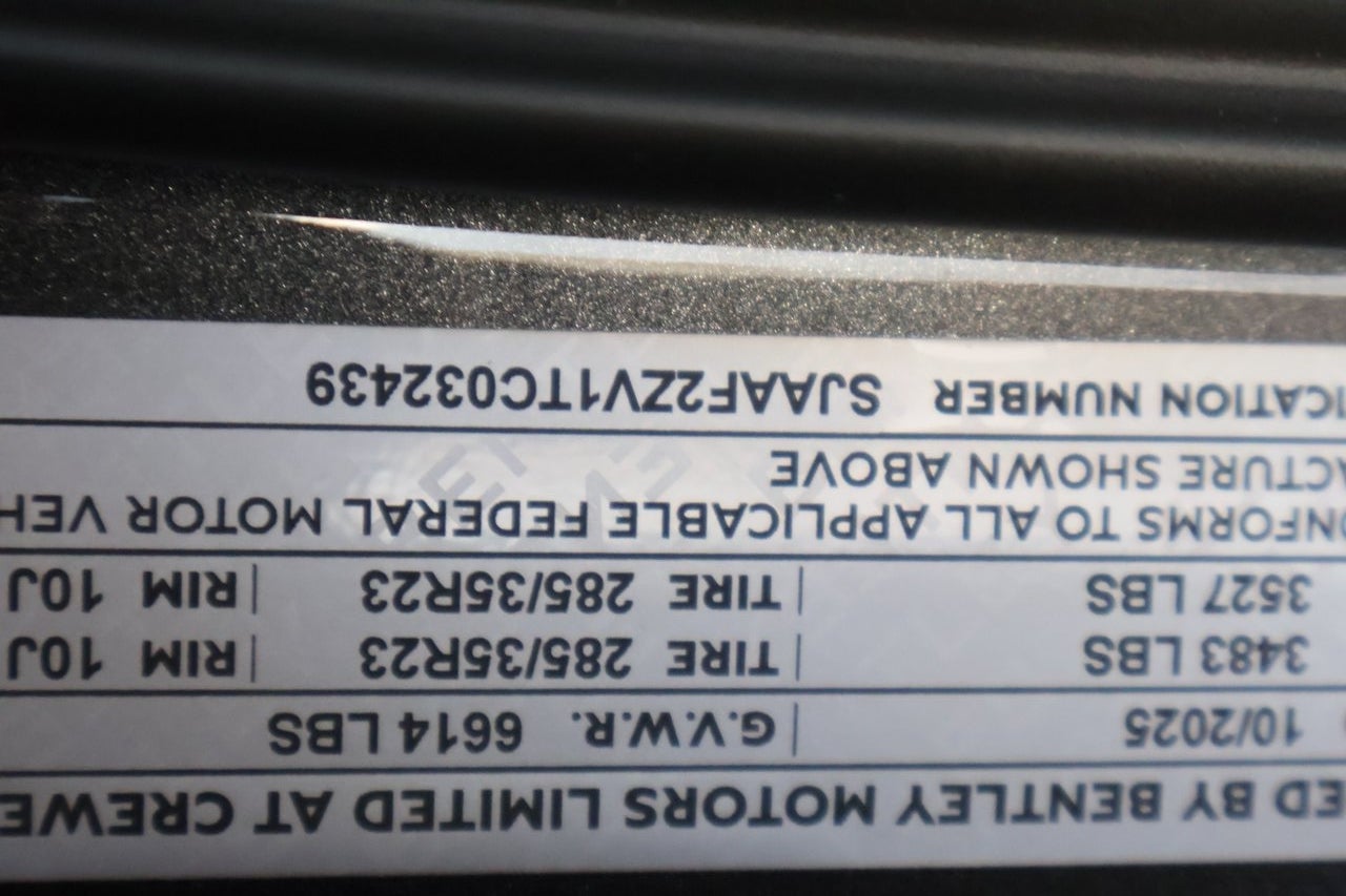 2026 Bentley Bentayga Speed