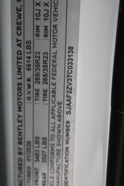 2026 Bentley Bentayga Speed