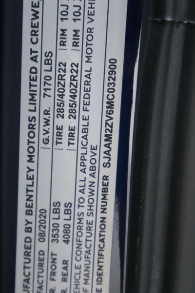 2021 Bentley Bentayga V8