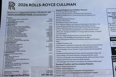 2026 Rolls-Royce Cullinan 