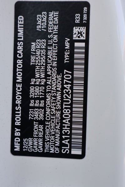 2026 Rolls-Royce Cullinan 