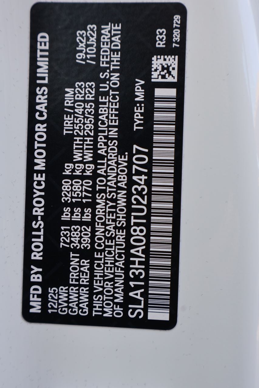 2026 Rolls-Royce Cullinan 