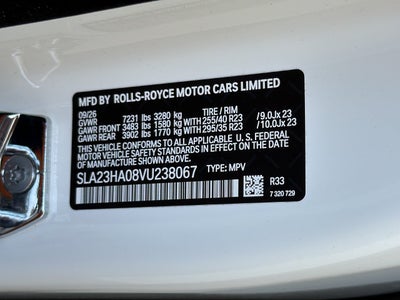 2027 Rolls-Royce Cullinan 