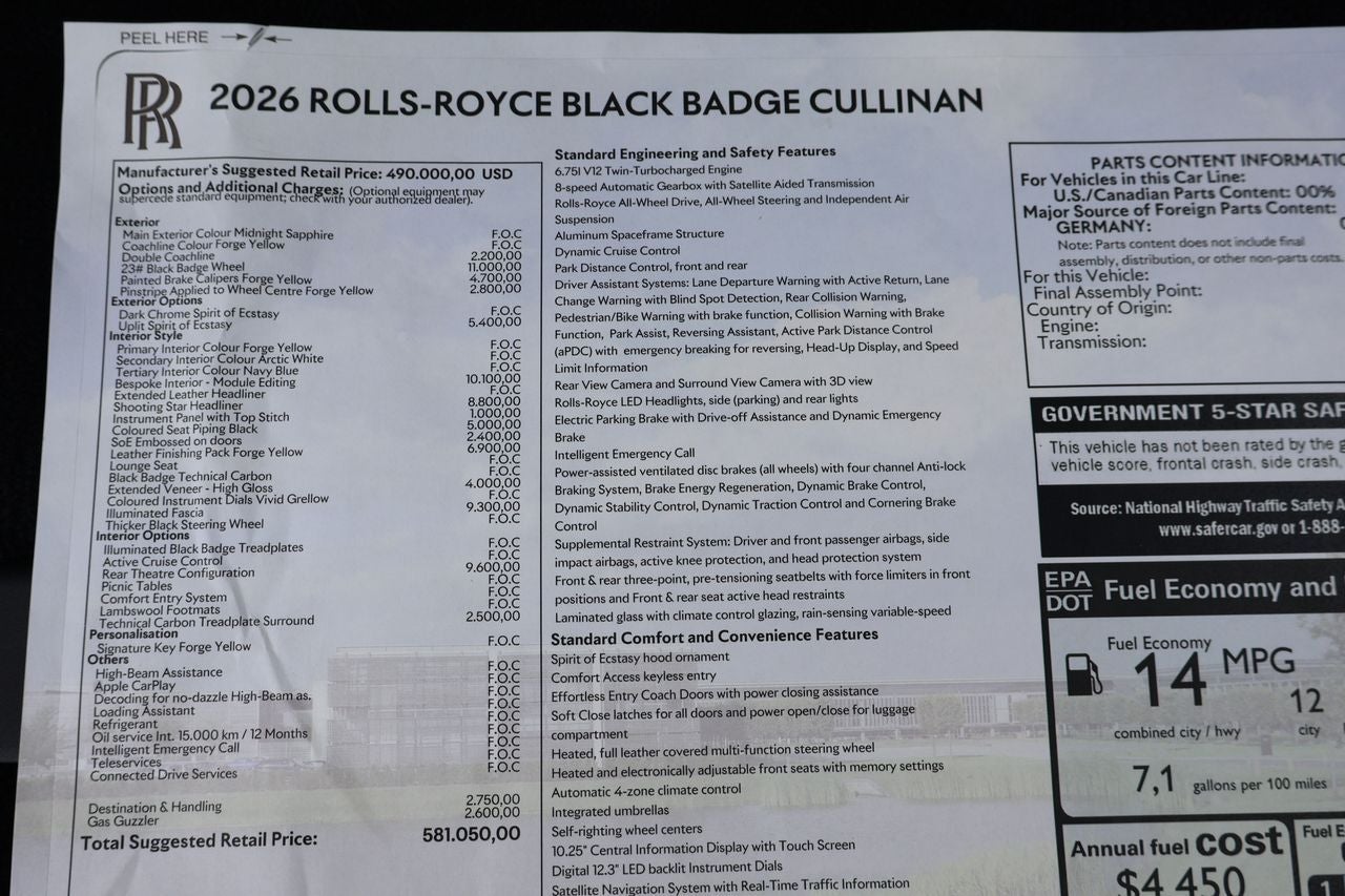 2026 Rolls-Royce Cullinan 