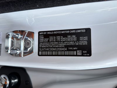 2021 Rolls-Royce Cullinan 
