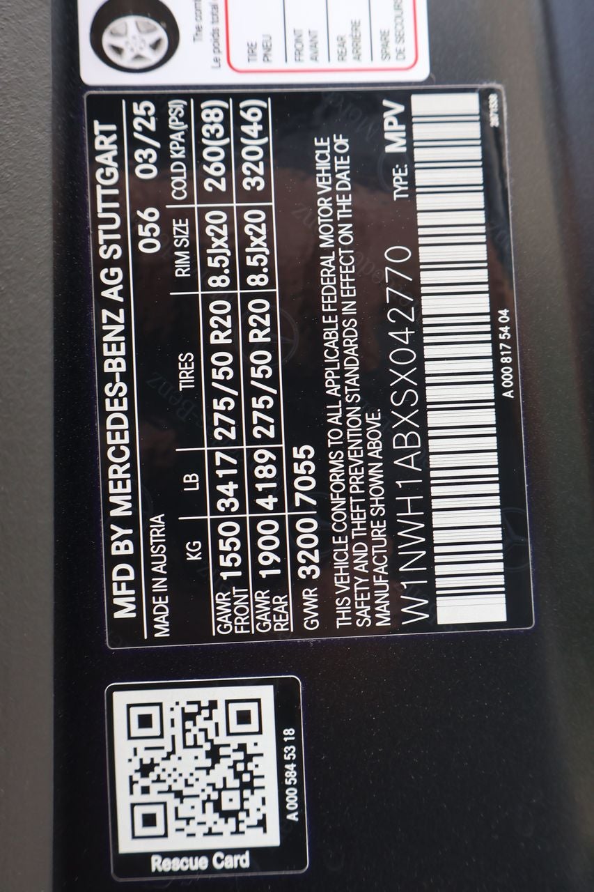 2025 Mercedes-Benz G-Class G 550 4MATIC®