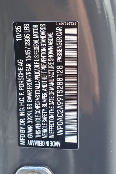 2026 Porsche 911 GT3