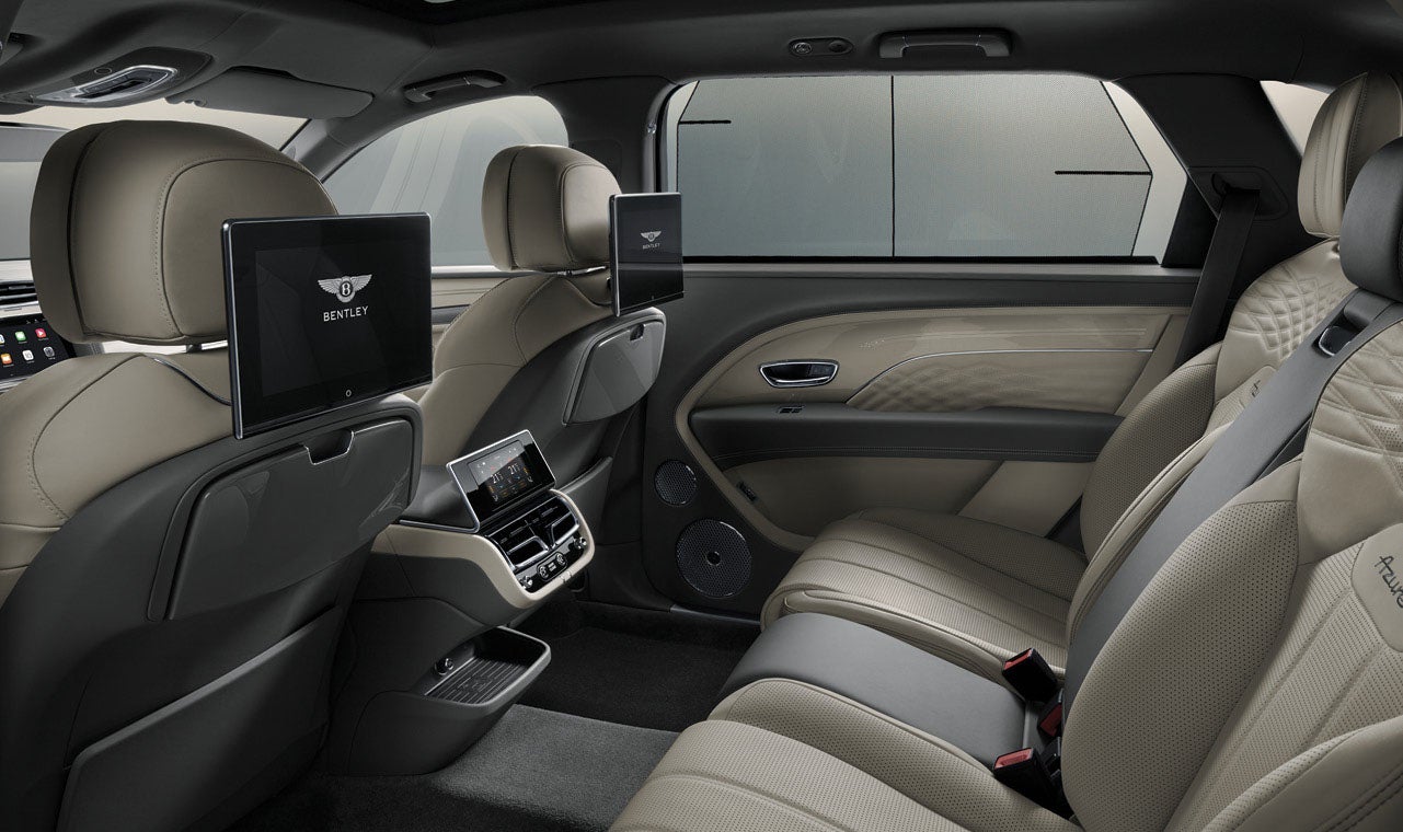 Rear Seating When seeking the extraordinary, look no further. Behind the extended rear doors, the ultimate passenger experience awaits.