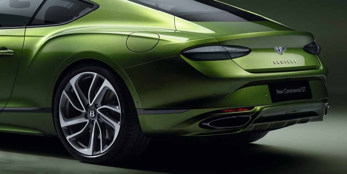 Rear tailights and exhaust system