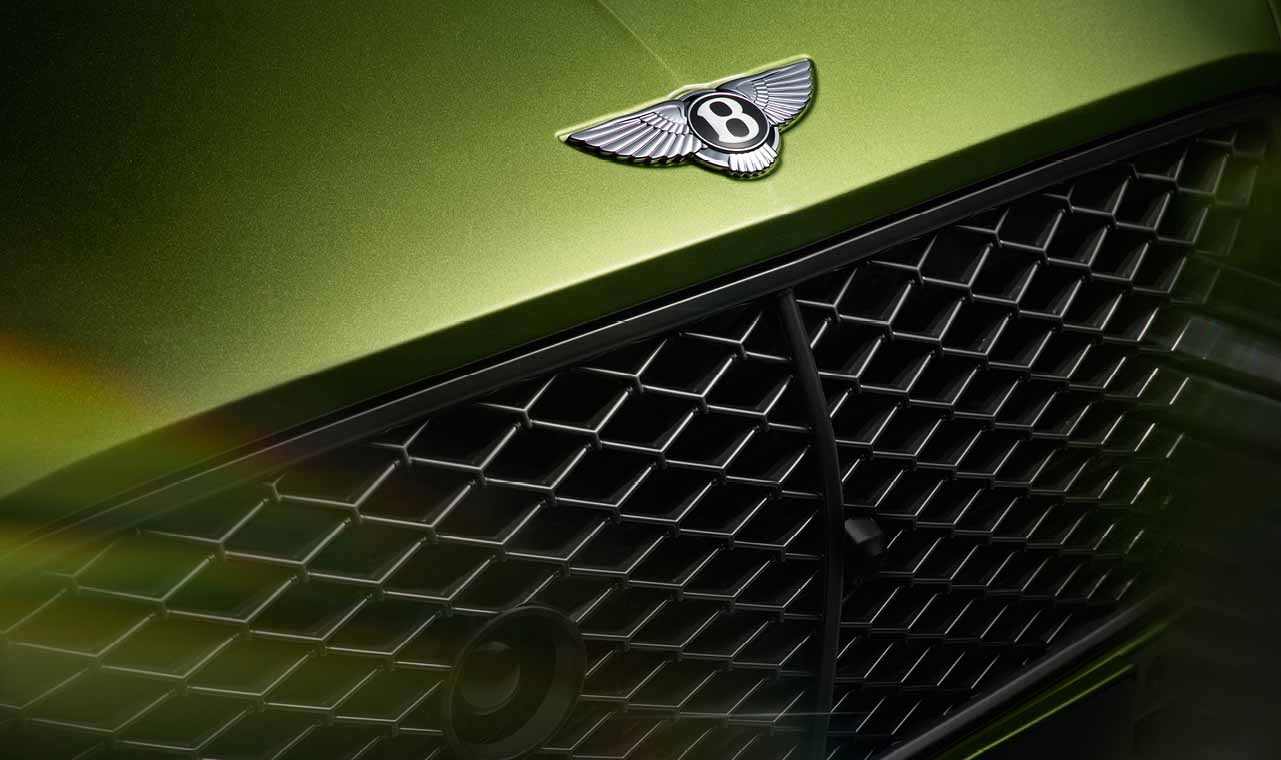 Dark tinted matrix grille