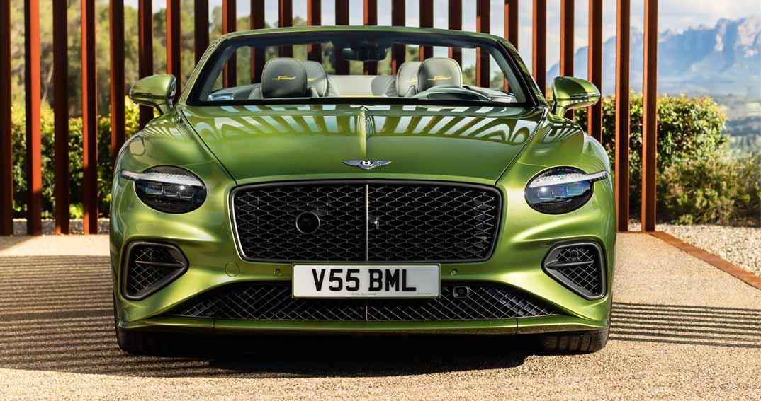 Front facing Continental GT Speed