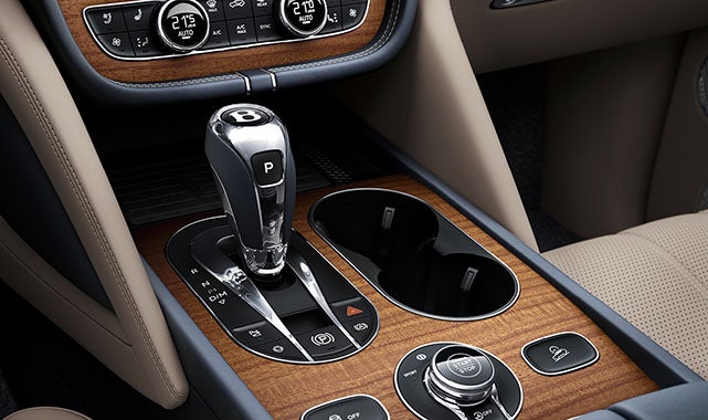 Bentayga Azure center console