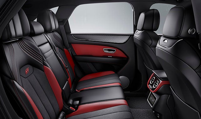 Bentayga S Rear Seating