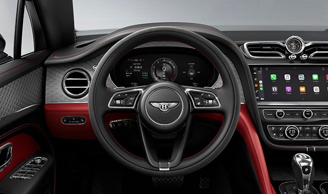 Bentayga S steering console