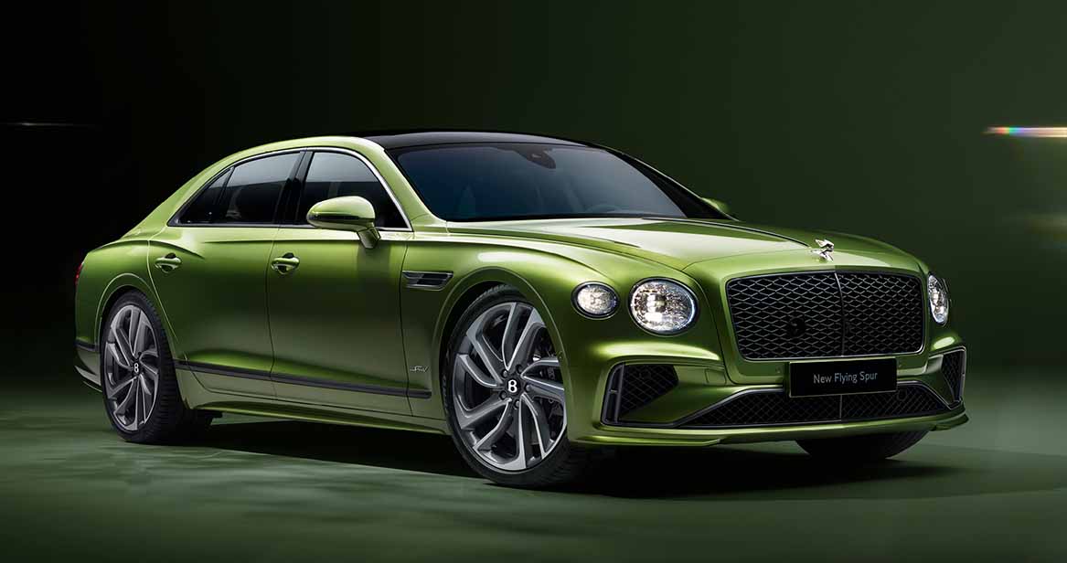 Flying Spur Speed Parked