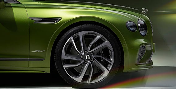 Striking wing vents, and eye-catching 22-inch wheels