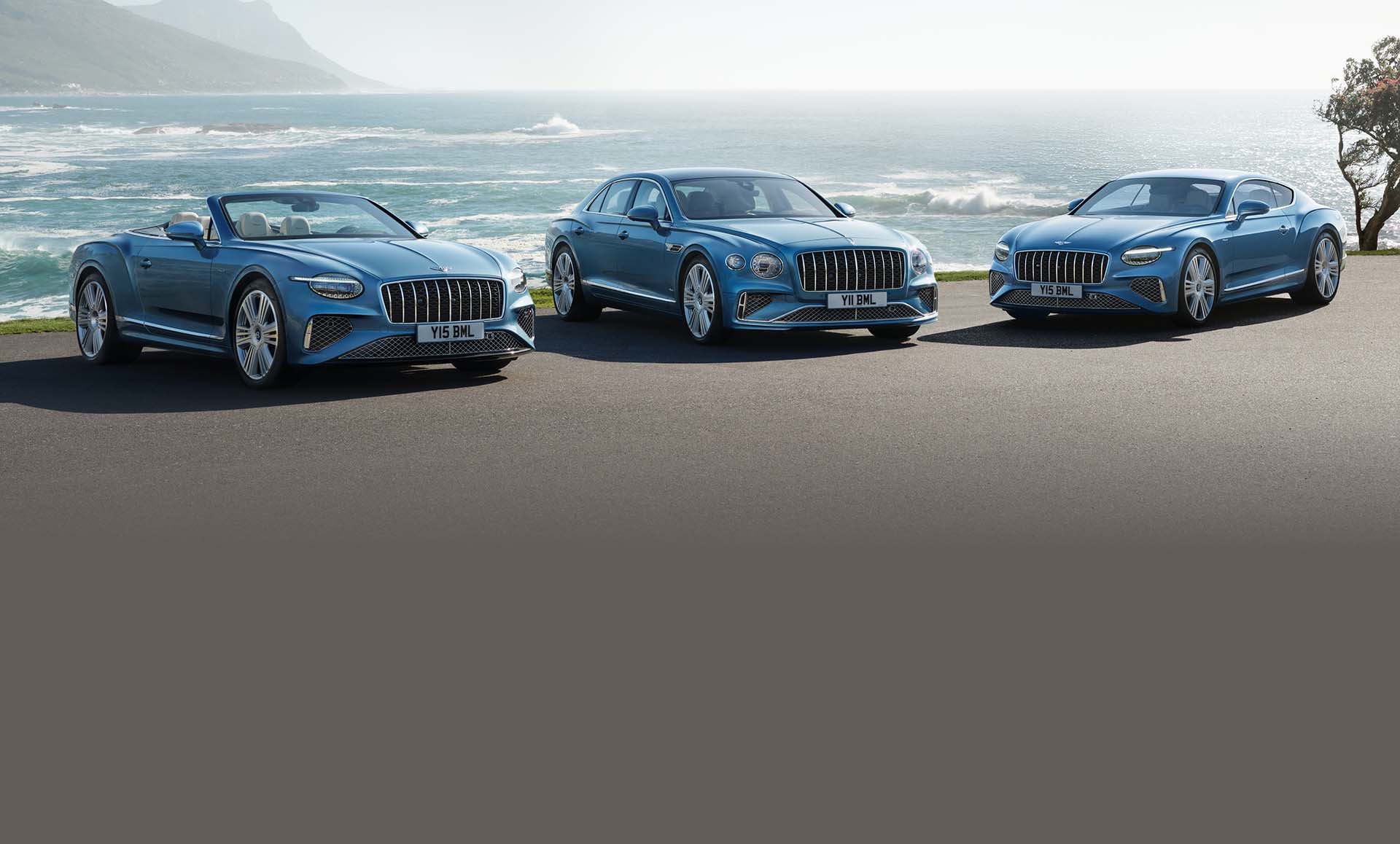 Bentley Continental GT Azure, Bentely Continental GTC Azure and Bentley Flying Spur Azure Lineup