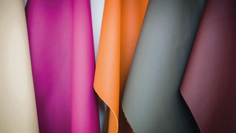 Bentley hide colour swatches in a range of shades