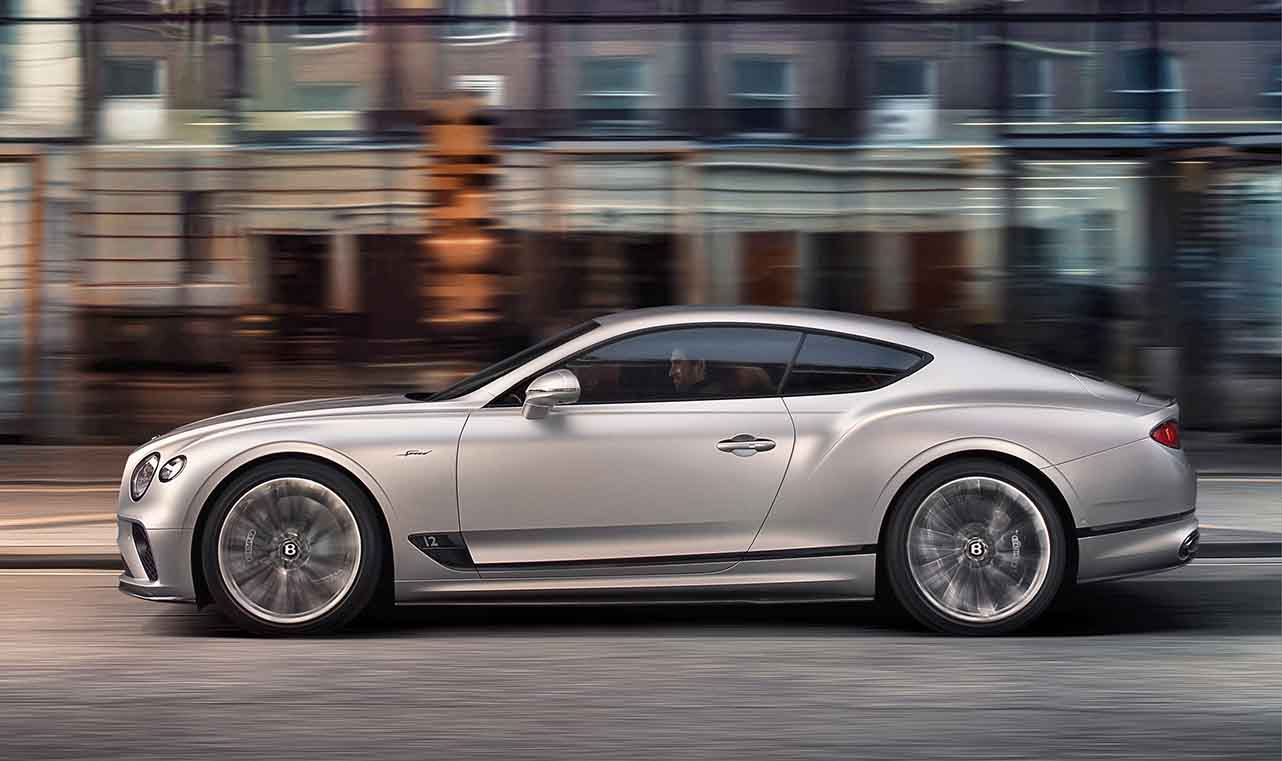 Continental GT Speed driving in the city