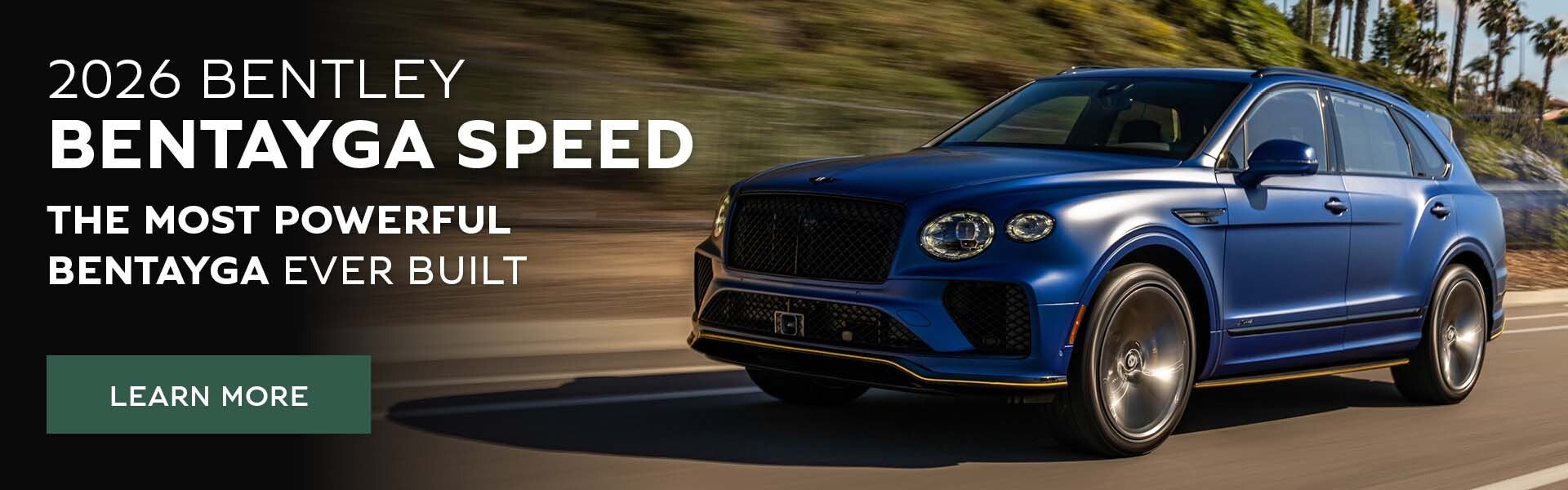 2026 Bentayga Speed