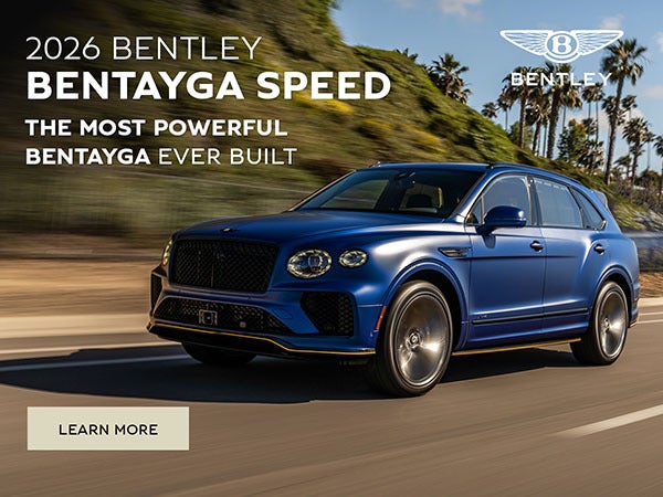 2026 bentayga speed