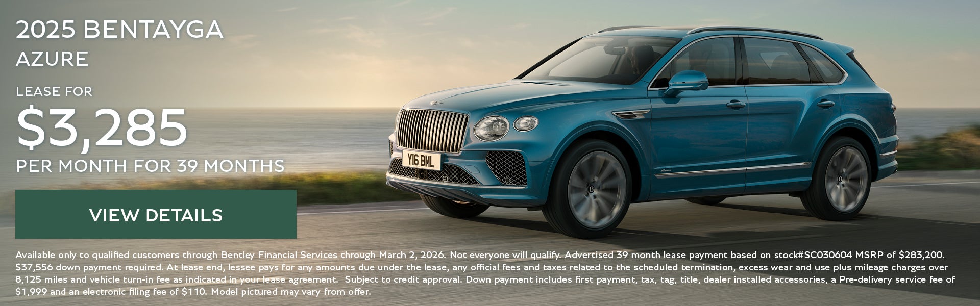 bentayga azure