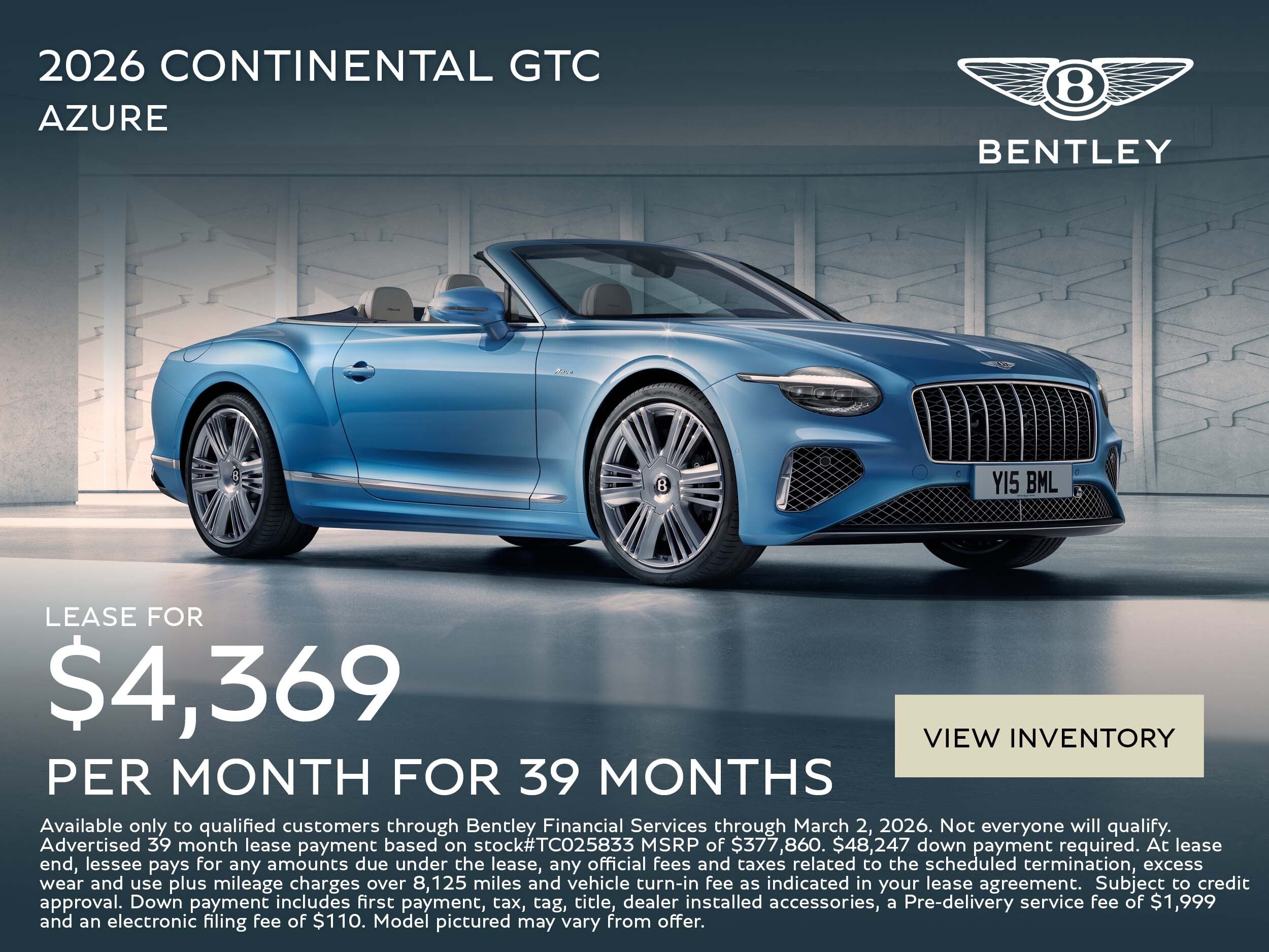 continental gtc azure